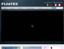 Tablet Screenshot of floatex.com